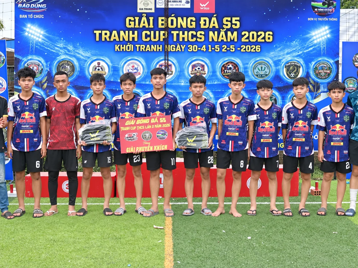 Feedback đội bóng mặc áo FC Trẻ Đức An tại giải đấu